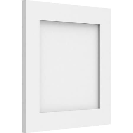 Ekena Millwork Cornell Flat Panel Decorative Wall Panel, 14"W x 14"H x 5/8"P WALP14X14X062CNL